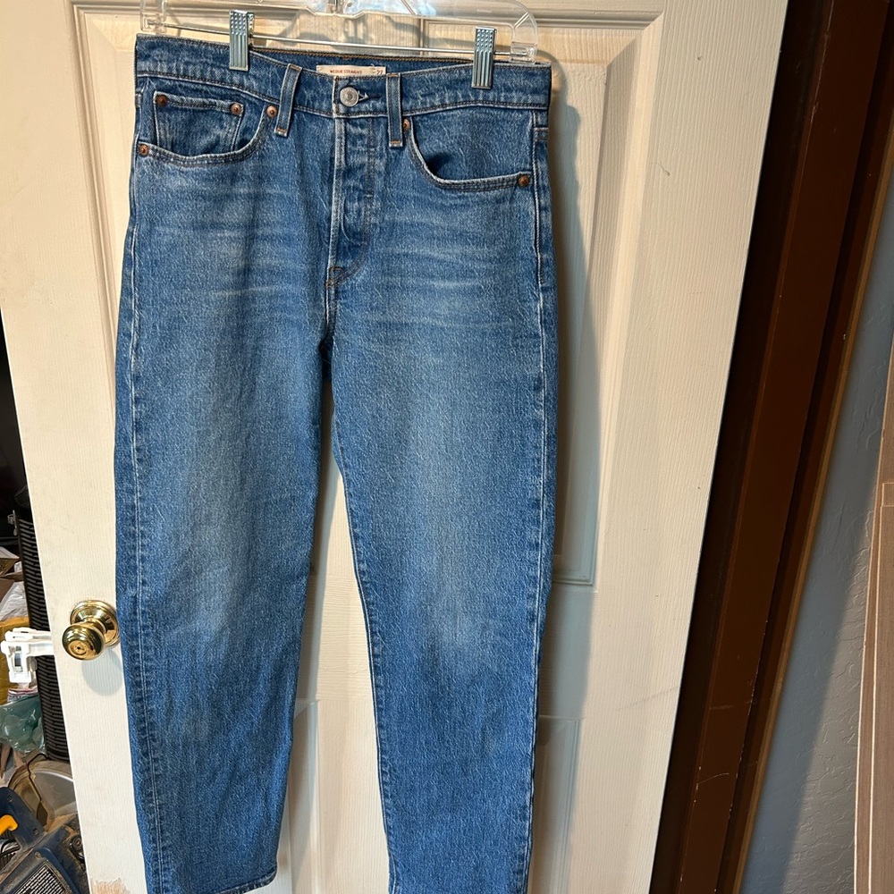 Levi's wedgie straight jeans - Picture 3 of 6